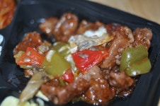 CU 편의점 도시락 추천 갈릭퐁듀 큐브스테이크 - 위즐