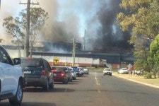 Pig abattoir fire: Dozens of firefighters extinguish blaze at Kingaroy in southern Queensland - ABC News (Australian Broadcasting... 