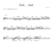 딕펑스 End...And MR : 악보바다 딕펑스 End...And 악보