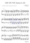 샤이니 너와 나의 거리 (Selene 6.23) 악보