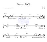 윤한 March 2006 MR : 악보바다 윤한 March 2006 악보