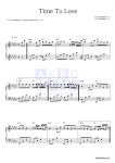 악토버(October) Time To Love 악보