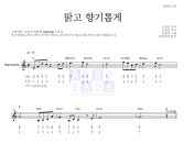 김광석 맑고 향기롭게 MR : 악보바다 김광석 맑고 향기롭게 악보