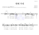 동물원 변해가네 악보