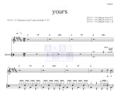 데이먼스 이어 yours MR : 악보바다 데이먼스 이어 yours 악보