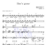 SteelHeart Shes gone MR : 악보바다 SteelHeart Shes gone 악보