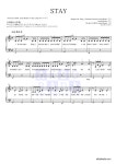 The Kid LAROI,Justin Bieber STAY MR : 악보바다