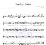 Jax Like My Father 악보