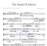 Simon & Garfunkel The Sound Of Silence MR : 악보바다 Simon & Garfunkel The Sound Of Silence 악보