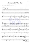 Danny Elfman Remains Of The Day 악보