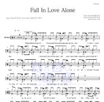 Stacey Ryan Fall In Love Alone MR : 악보바다 Stacey Ryan Fall In Love Alone 악보