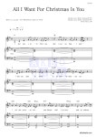 Olivia Olson All I Want For Christmas Is You MR : 악보바다 Olivia Olson All I Want For Christmas Is You 악보