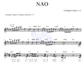 HY(에이치와이) NAO MR : 악보바다 HY(에이치와이) NAO 악보