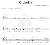 Paul McCartney Michelle 악보