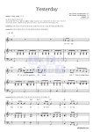 Beatles Yesterday MR : 악보바다 Beatles Yesterday 악보