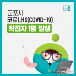 군포시청 '산본1동' 거주하는 159번 코로나 확진자 발생