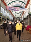 마산회원구, 전통시장인 마산역 번개시장의 방역사항 점검