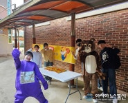 보성 용정중에 동서식품 선물 한아름 도착