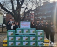 신현교회 청소년부, 신현원창동 독거노인을 위한‘희망상자’ 15박스 기탁