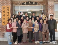 사천시 곤양면 송정마을 '어르신 장수 사진' 촬영