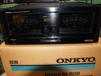パワーアン ヤフオク! オンキョー M-508 パワーアンプ 音出し動... - ONKYO パワーアン