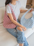 파워리뷰 상품상세 송영예의바늘이야기 [[DIY] 하이소프트 체커보드 숄더백(동영상) *배색 실 별도 구매]