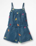 펀 레이어드 플레이슈트(Hg1172B) / Fun Layered Playsuit