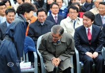 [생생포토]수산인 전진대회에 함께한 대선후보 박-문-안 :: 부천타임즈