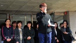 [생생포토]단원고 학부모,신속한 구조및 진실보도 촉구 :: 부천타임즈