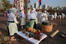 상동호수공원에서 석천농기고두마리 아홉마당재현 :: 부천타임즈