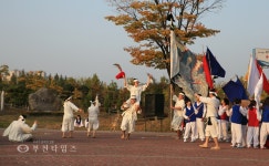 상동호수공원에서 석천농기고두마리 아홉마당재현 :: 부천타임즈