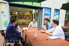 김경협 의원,역곡상상시장 방문 상인들 격려 :: 부천타임즈