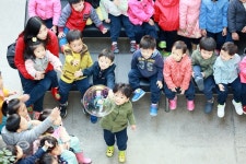 [생생포토]부천시청 뜨락에서 버블쇼 즐기는 어린이들 :: 부천타임즈