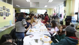 원미동 아이들 크리스마스 케익 만들었어요 :: 부천타임즈