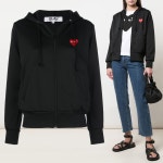 BUYEST - ◆당일◆19S/S 여성 레드 와펜 백프린팅 집업 그레이 AZ-T251-051-1 바이스트|◆당일◆19S/S 여성 레드 와펜 백프린팅 집업... 