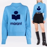 BUYEST - ◆당일◆21FW 모비 MOBY 벨벳 로고 기모 맨투맨 블루... 바이스트|◆당일◆21FW 모비 MOBY 벨벳 로고 기모 맨투맨... 