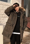 바이모노 라스트 포켓 기모 맨투맨[105~120size / 2color]