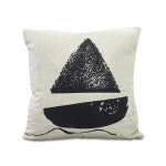 까사 CASA : [파인리틀데이_Fine Little Day]Loney Boat Cushion [파인리틀데이_Fine Little Day]Loney Boat Cushion | 까사