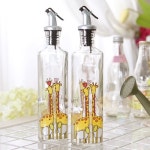 까사 CASA : ACEITE 캐릭터 유리 오일병 2P set ACEITE 캐릭터 유리 오일병 2P set | 까사