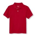  Boys Short Sleeve Solid Pique Polo [베이비샤워]