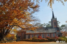 충남넷 모바일 깊은 가을을 담은 공세리 성당