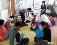 충남넷 모바일 음봉면 맞춤형복지팀, 음봉면 인적자원망, 음봉보건지소와 『2019. 함께 건강亥 봄』진행