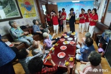충남넷 모바일 쌍용1동, 찾아가는 예술봉사단 재능기부