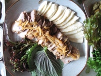 먹거리 - 집 앞 텃밭에서 따낸 쌈채류로 맛을 내는 진정한 시골밥상 - 충청남도 집 앞 텃밭에서 따낸 쌈채류로 맛을 내는 진정한 시골밥상