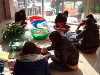 청강문화산업대학교 김장 김치 담그기 자원봉사활동 함께 해요~