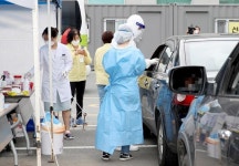 CTN - 확실하고 진실된 뉴스!-[포토]태안군, 드라이브스루 선별진료소 운영 [포토]태안군, 드라이브스루 선별진료소 운영