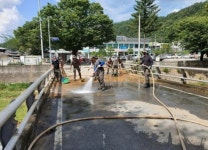 CTN - 확실하고 진실된 뉴스!-3105부대 1대대, 매포읍 수해복구 마무리 지원 구슬땀 3105부대 1대대, 매포읍 수해복구 마무리 지원 구슬땀