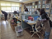-서산교육지원청 학교지원센터, 서동초 병설유치원 자료실 정리 지원 서산교육지원청 학교지원센터, 서동초 병설유치원 자료실 정리 지원