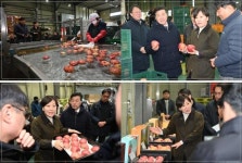 -송미령 농림축산식품부 장관, 예산농산물유통센터 방문...설 성수품 점검 송미령 농림축산식품부 장관, 예산농산물유통센터 방문...설 성수품... 