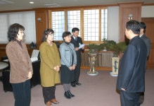 대구가톨릭대학교 대표홈페이지 교육대학원 전문상담교사 양성과정생 표창